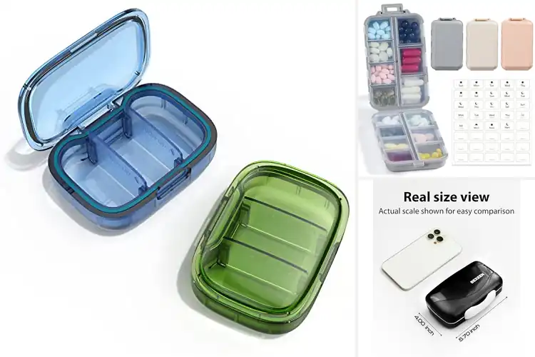 Detailed view of Best Travel Pill Holders