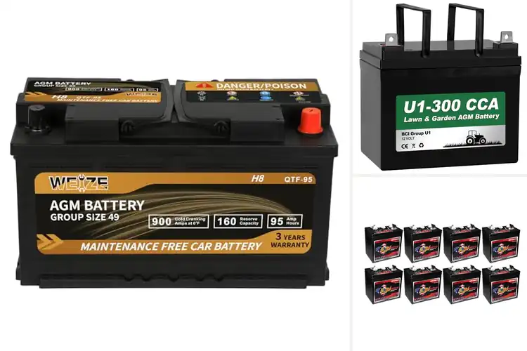 Detailed view of Best Utility Vehicle Batteries