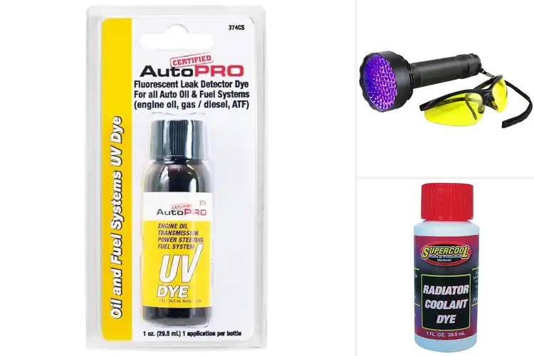 Detailed view of Best UV Leak Detection Dyes