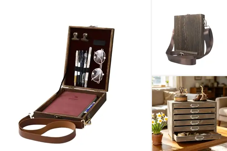 Detailed view of Best Vintage Artist Tool Organizers