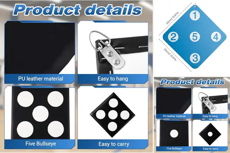 Detailed view of Best Wall Mounted Fencing Targets