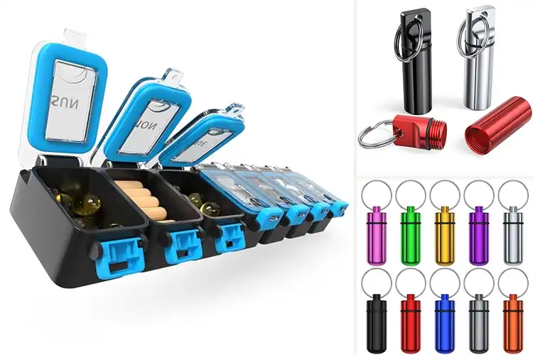 Detailed view of Best Waterproof Pill Containers