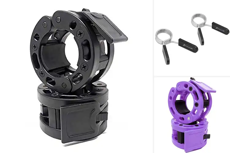 Detailed view of Best Weight Clips: Top 10 Secure Barbell Clamps