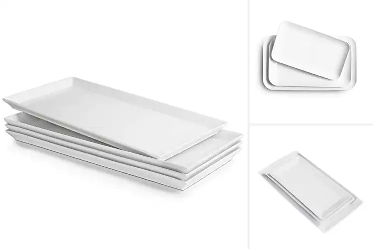 Detailed view of Best White Porcelain Platters